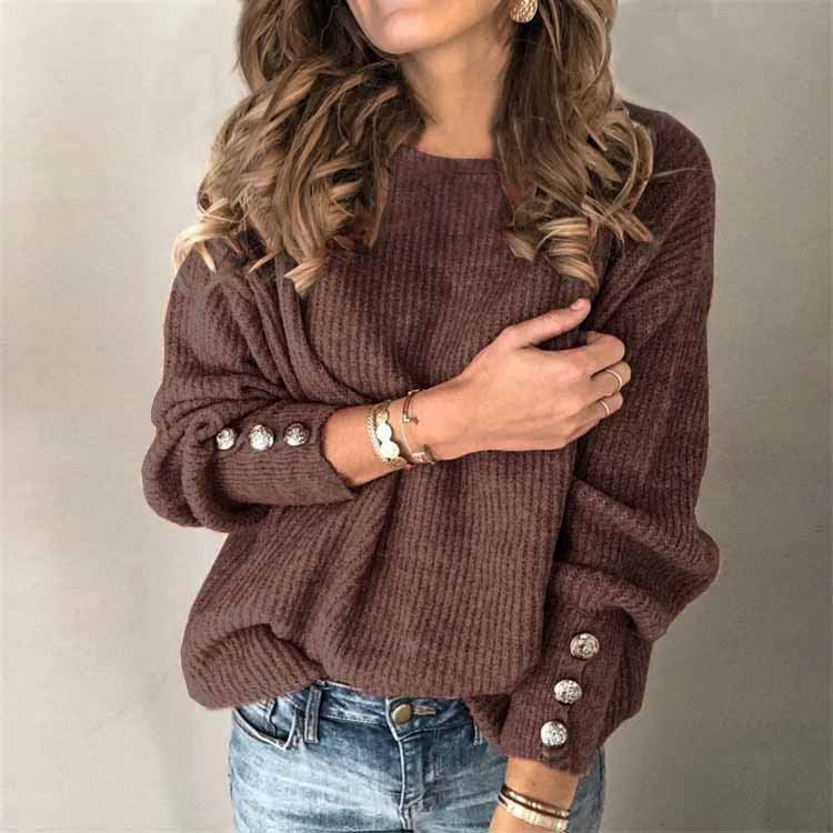 Loose Cut Knitted Jumper - Charlotta