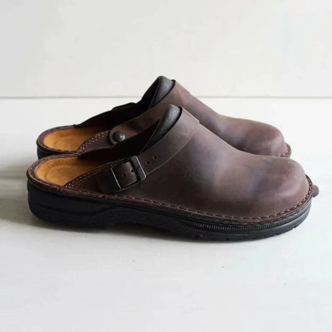 Men's Faux Slippers
