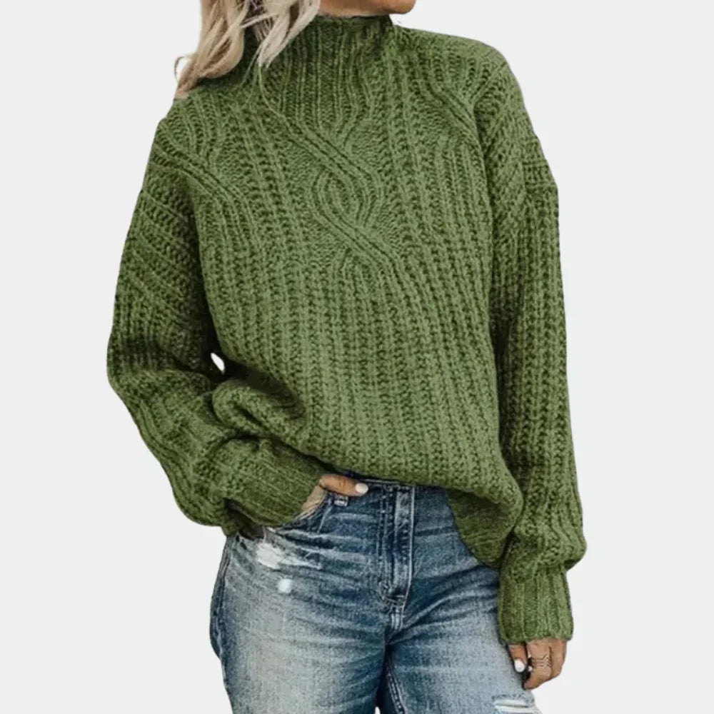 Knitted Women's Sweater - Comfort Meets Style