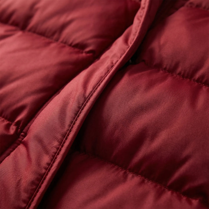Midi-Length Padded Vest - Hazel