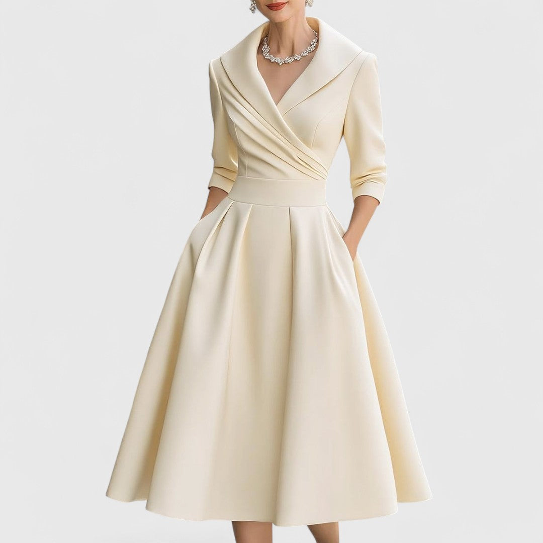 Women's midi dress | Elegant and timeless A-line style