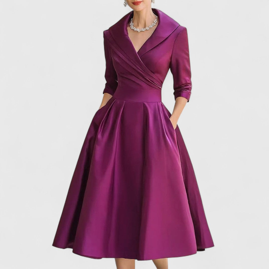 Women's midi dress | Elegant and timeless A-line style