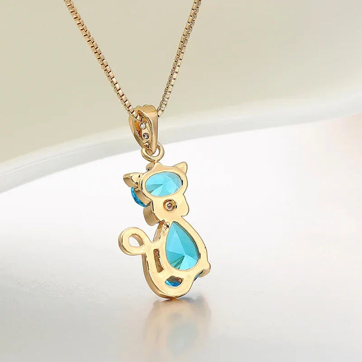 Cat Pendant Necklace
