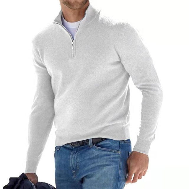 Merino Men's V-Neck Sweater - Torino