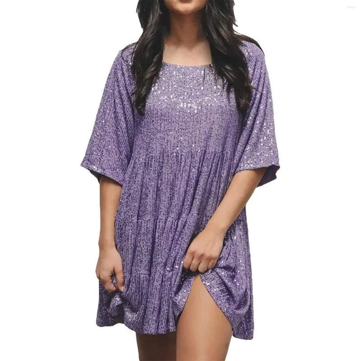 A-line Dress - ShimmerFlow