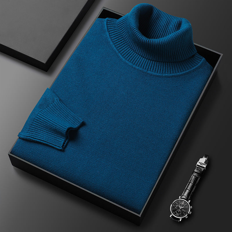 Men’s Classic Turtleneck Sweater – Cozy & Stylish