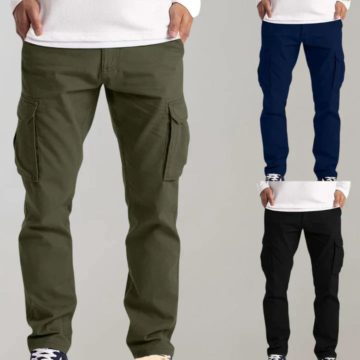 Men’s Multi-Pocket Cargo Trousers