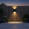 Cordless Outdoor Solar Wall Light with Sensor, IP65 Waterproof