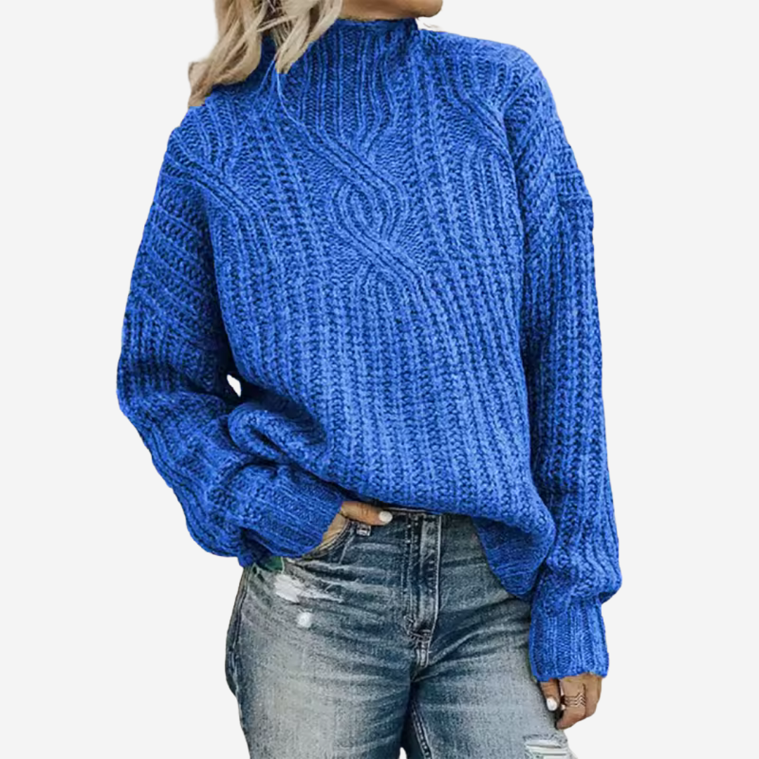 Knitted Women's Sweater - Comfort Meets Style