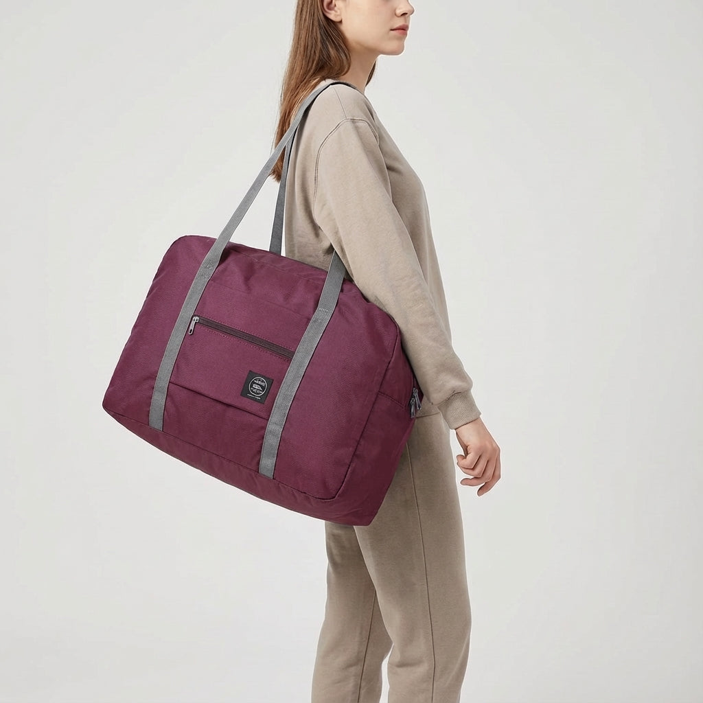 Foldable lightweight weekend bag - FoldLite