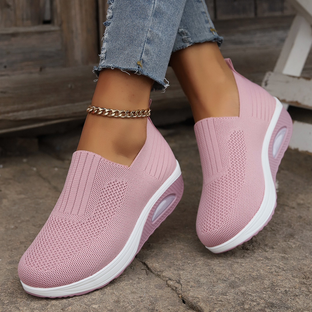 Orthopedic Comfort Shoes for Women | Padded Sole & Easy Slip-On