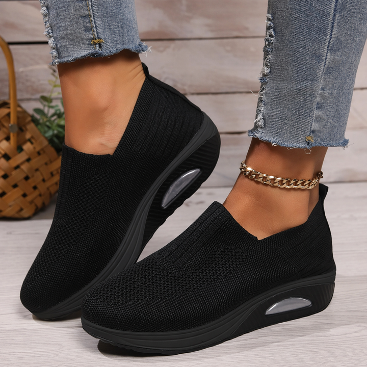 Orthopedic Comfort Shoes for Women | Padded Sole & Easy Slip-On