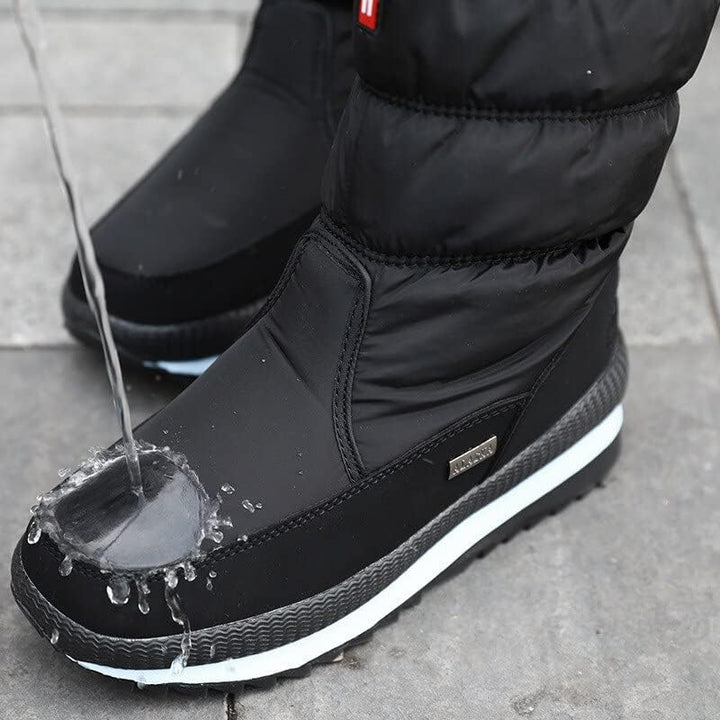 Women's Snow Boots with Arch Support, Waterproof and Non-Slip