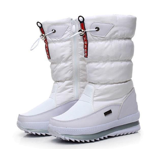 Women's Snow Boots with Arch Support, Waterproof and Non-Slip