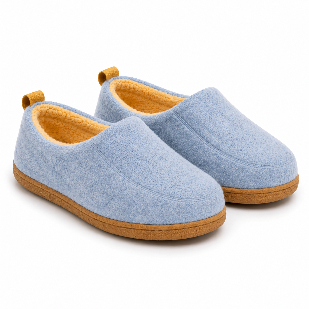 Orthopaedic Unisex Indoor Slipper – Hard Sole & Fleece Support