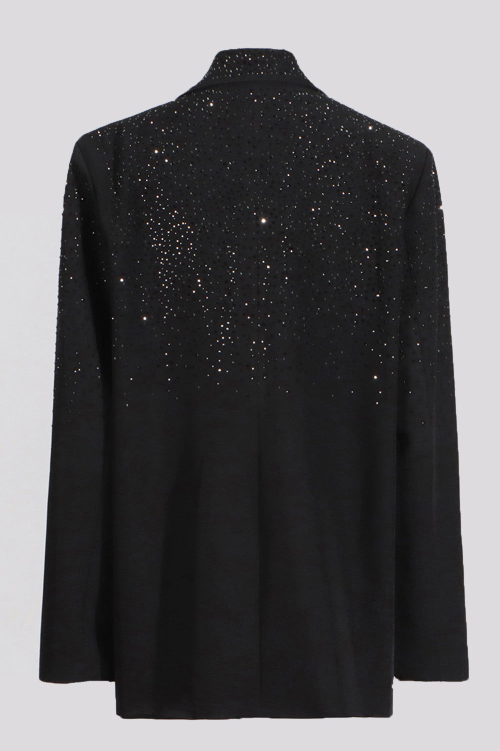 Oversized women's blazer with glitter detail - Dianne