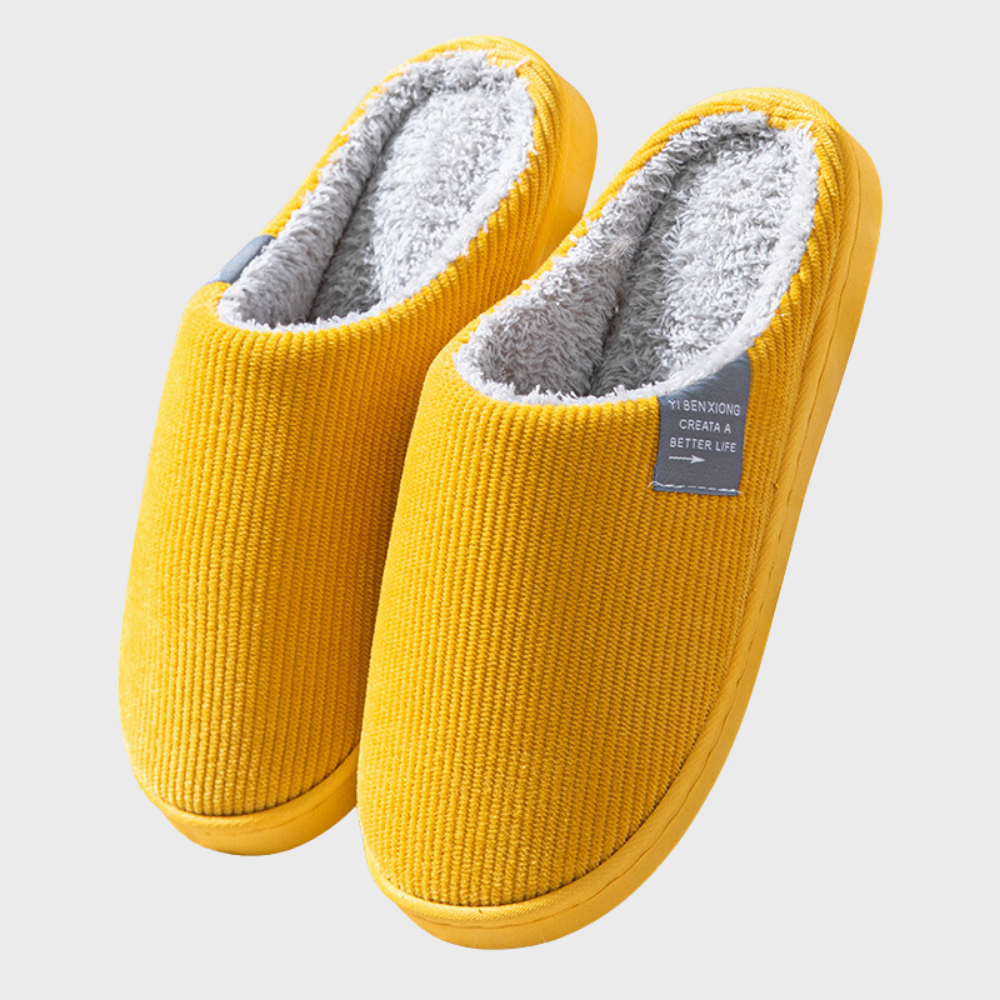 Women's Orthopaedic Slip-On Slippers – Indoor House Slippers with Supportive Sole