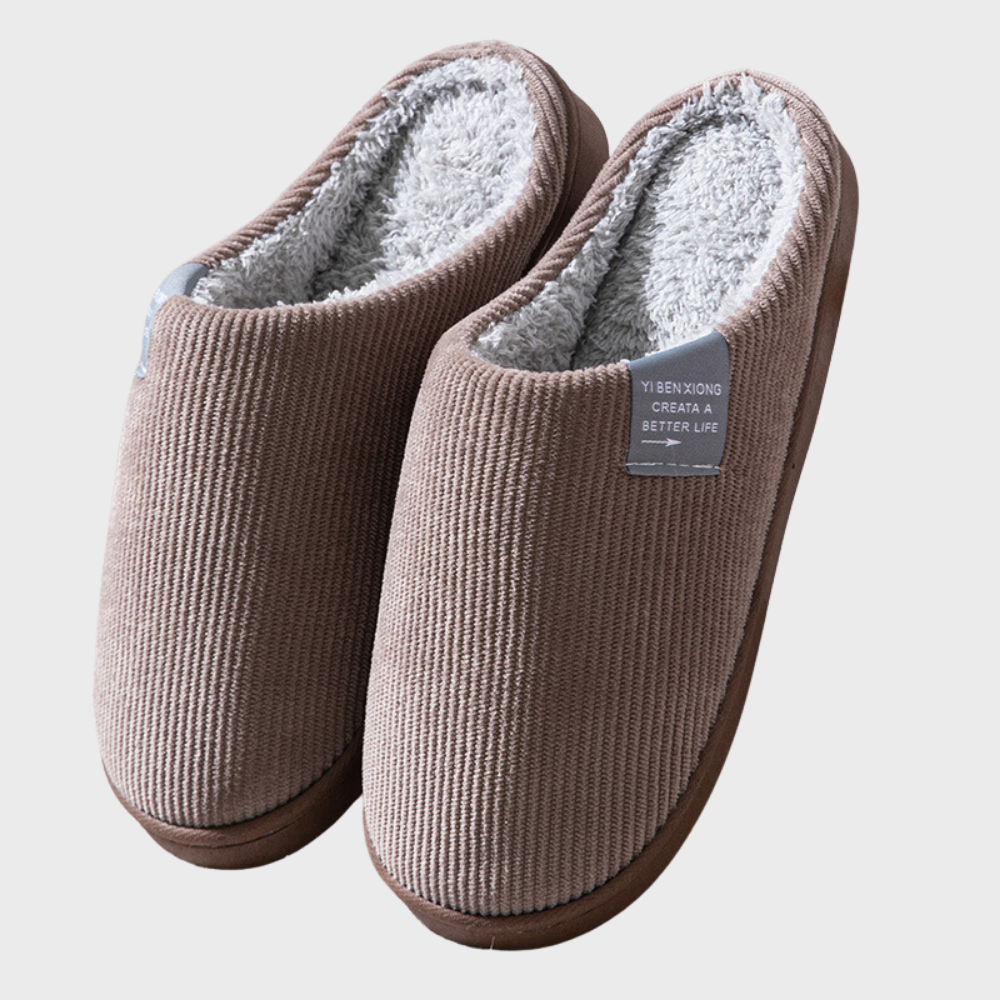 Women's Orthopaedic Slip-On Slippers – Indoor House Slippers with Supportive Sole