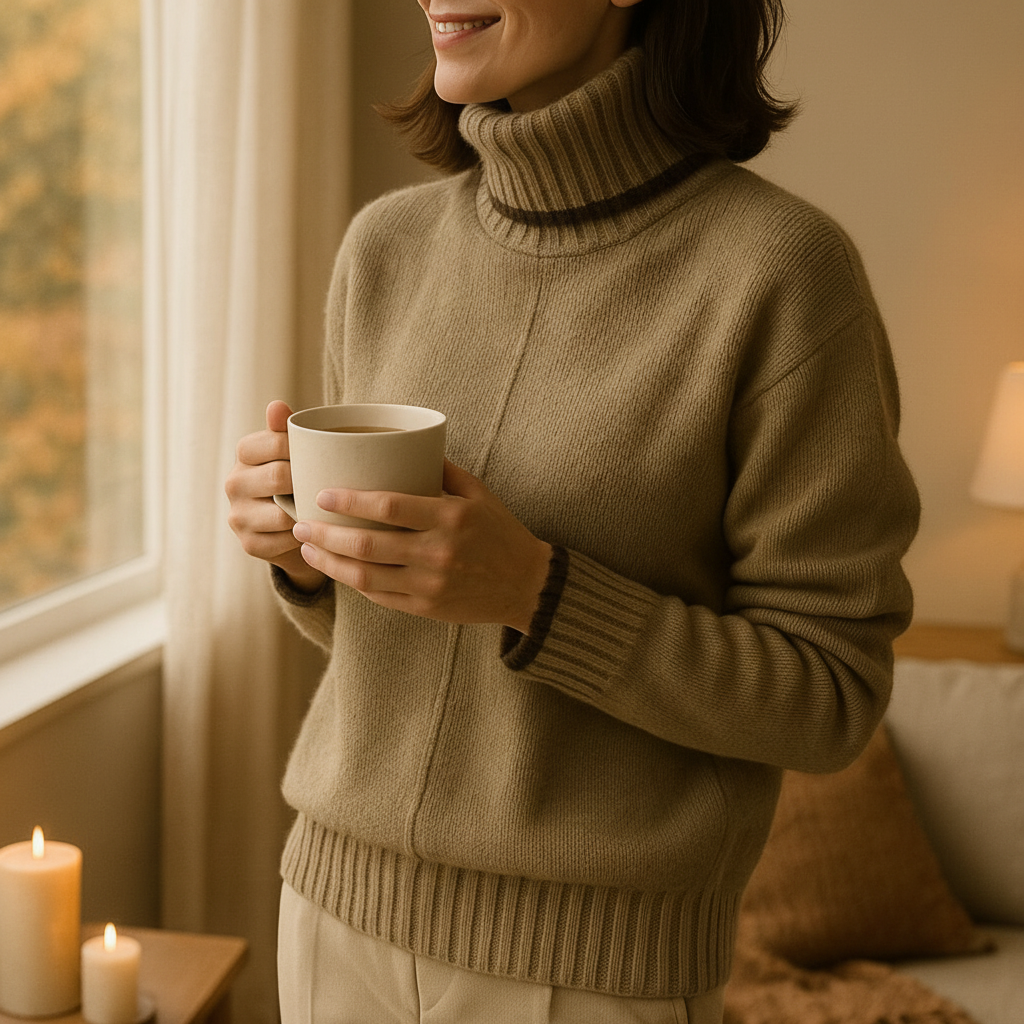 Turtleneck Sweater - Alina