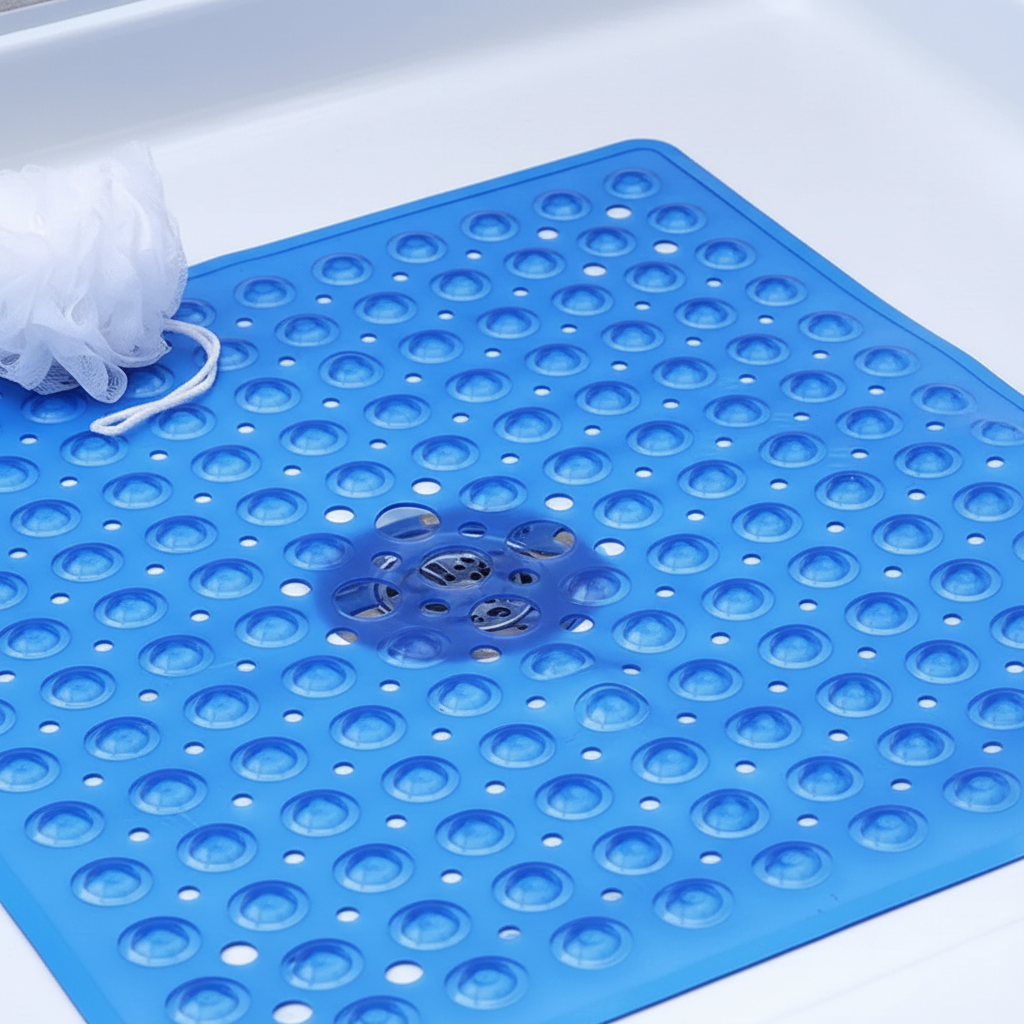 Square PVC Shower Mat - GripSquare