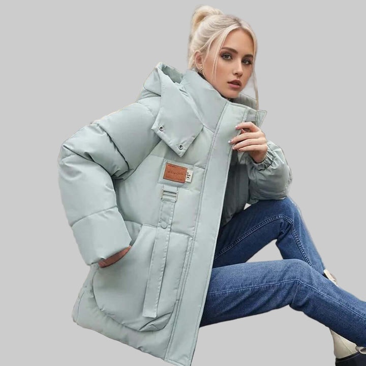 Women’s Quilted Hooded Jacket