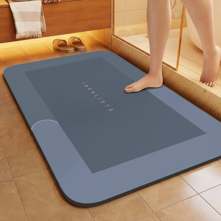 Rectangular Non-Slip Bath Mat - BathLuxeon