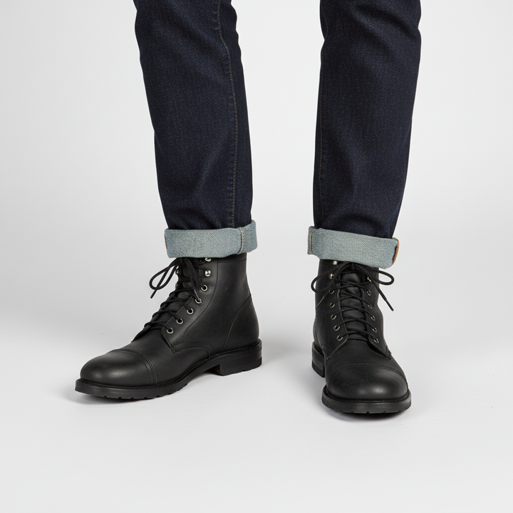 Men's Retro Leather Boots – Leonard