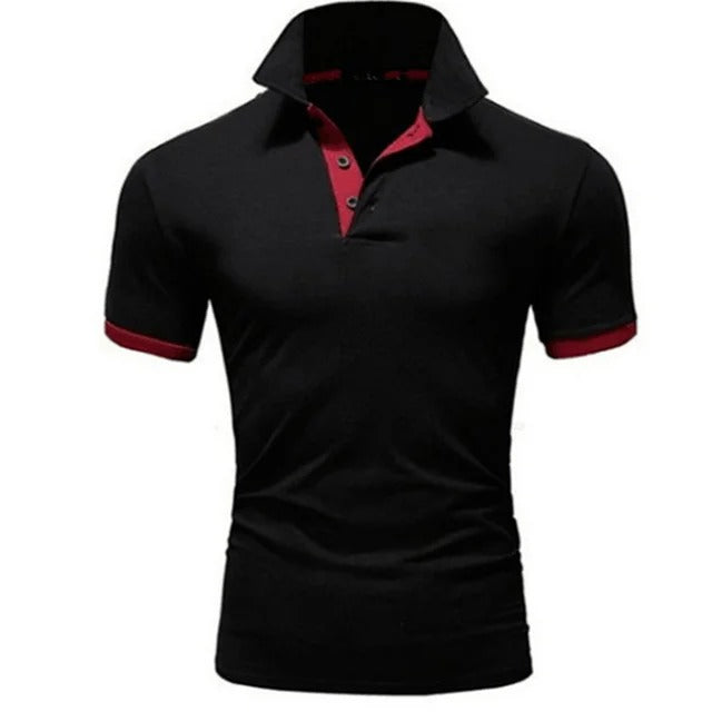 Men’s Breathable Cotton Polo Shirt