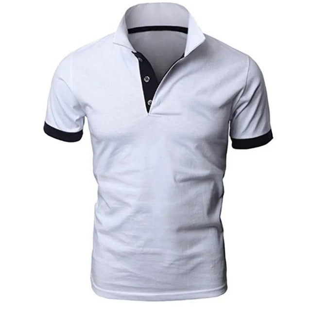 Men’s Breathable Cotton Polo Shirt