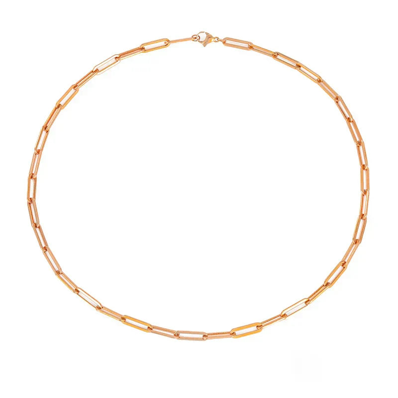Refined white gold necklace with subtle shine