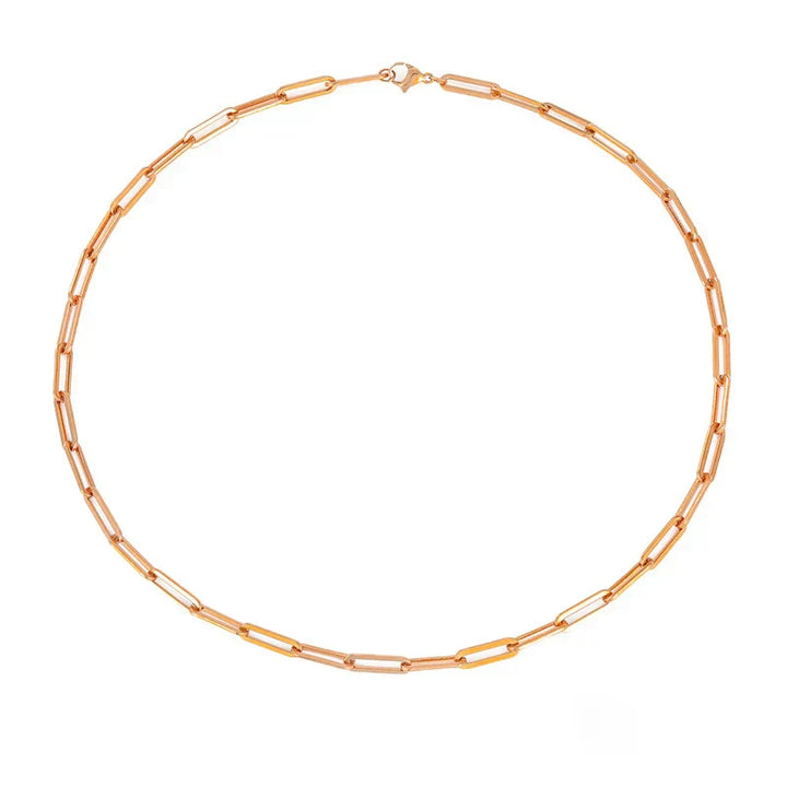 Refined white gold necklace with subtle shine