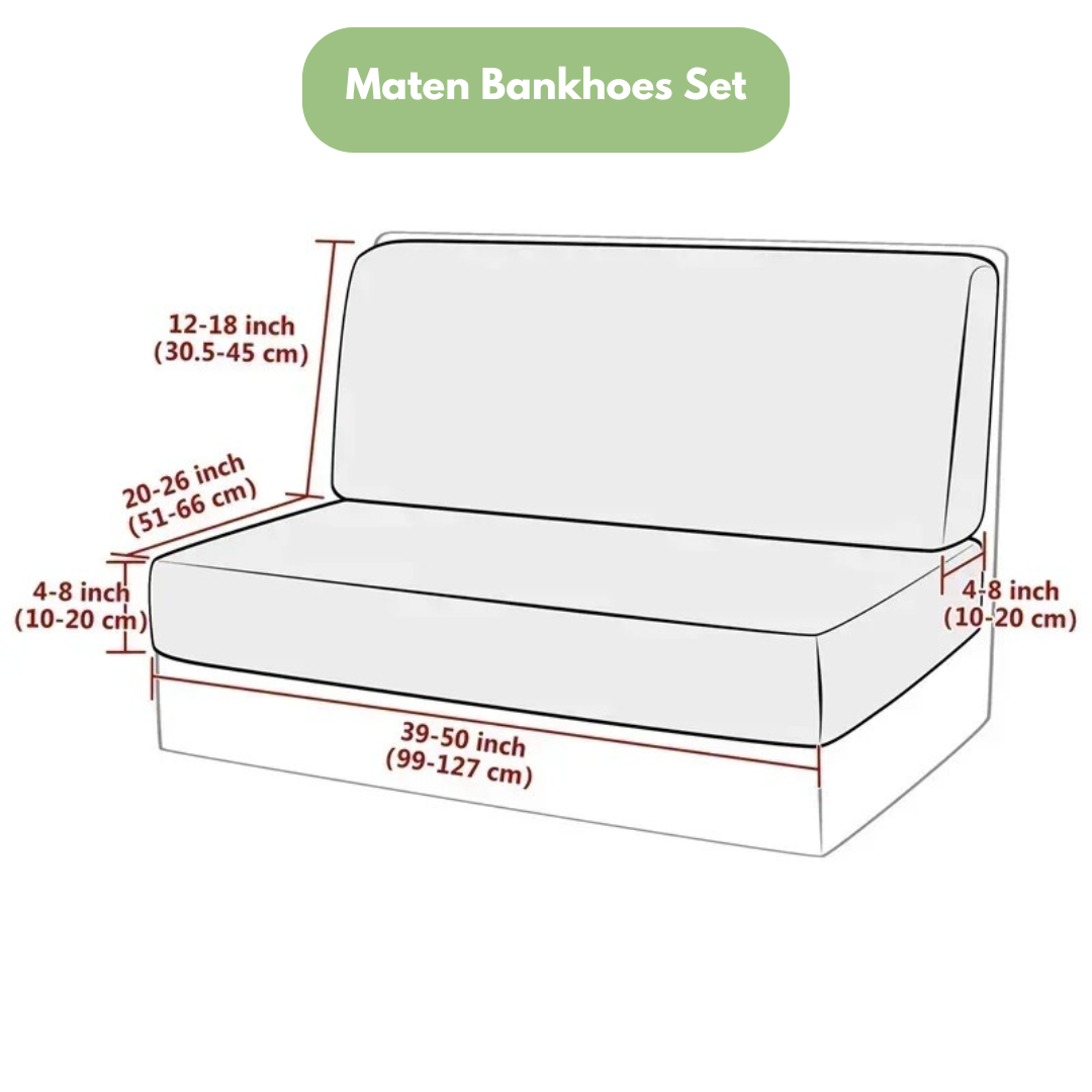 Bench Cover Set for Motorhome & Caravan - NomadCover