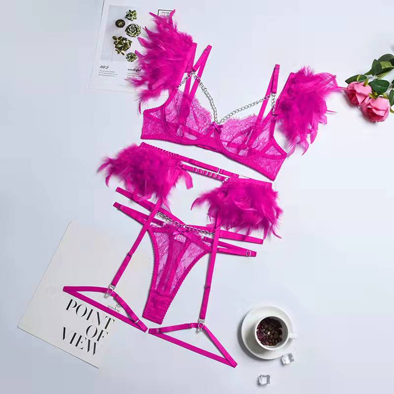 Mirella 3-Piece Lingerie Set | A Sexy Set with Unique Details