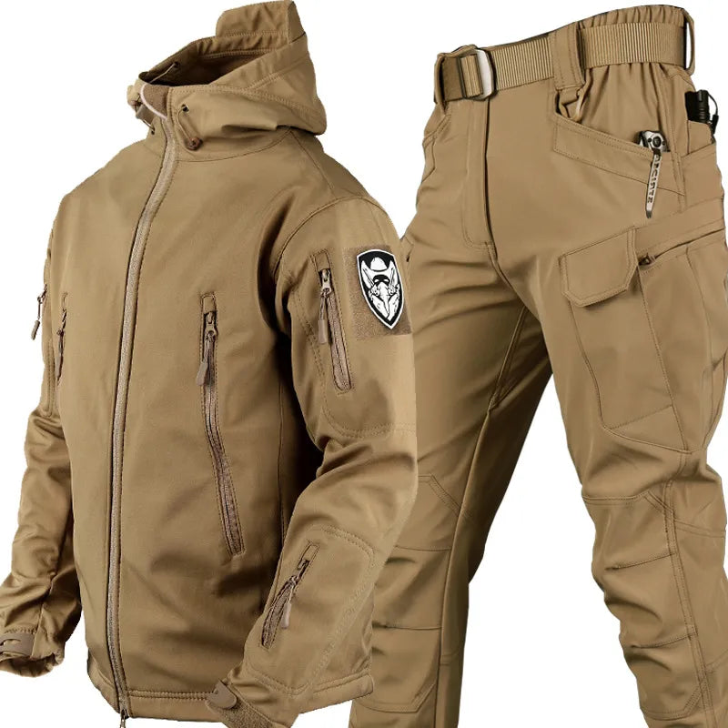 Men's Tactical Windproof and Waterproof Outdoor Suit - Logan