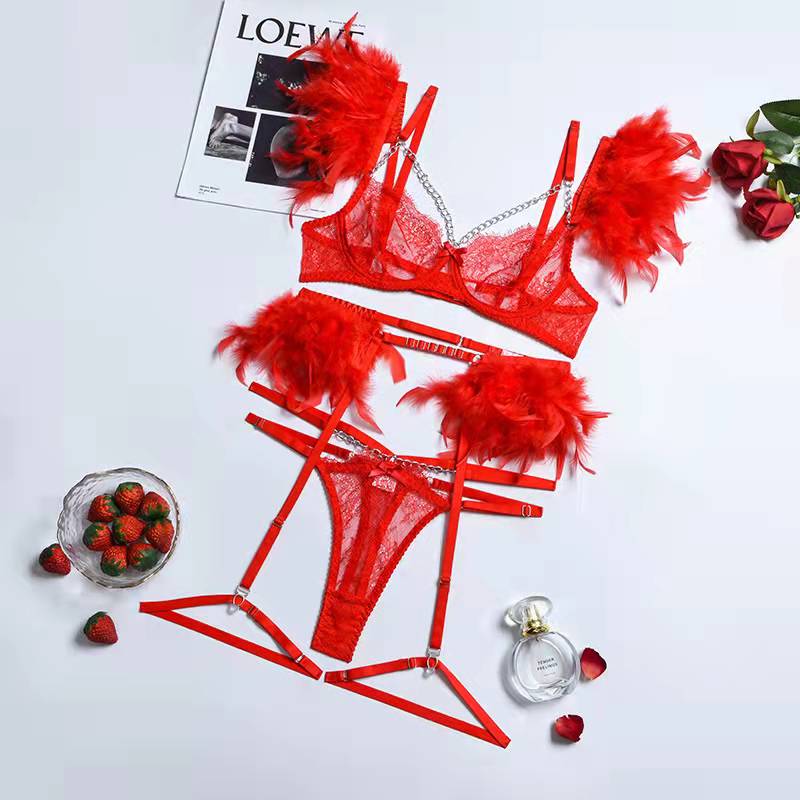 Mirella 3-Piece Lingerie Set | A Sexy Set with Unique Details