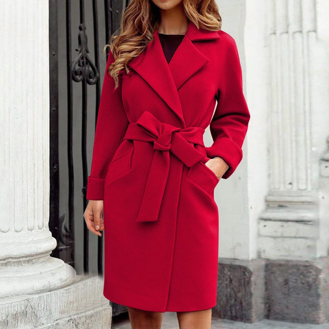 Jemina - Long Trench Coat Winter Jacket
