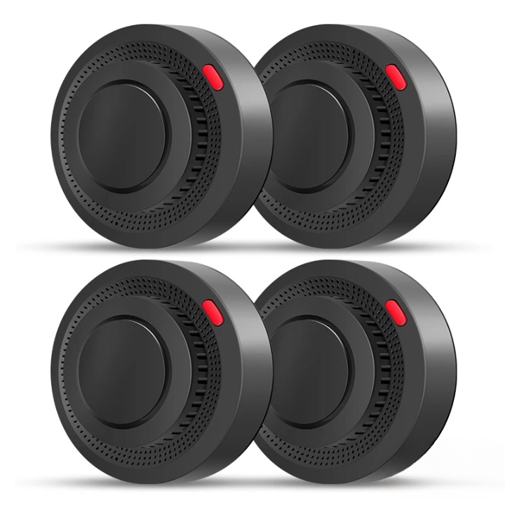 Smart WiFi Smoke Detector Fire Alarm 85 dB – SafeSense