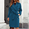 Jemina - Long Trench Coat Winter Jacket
