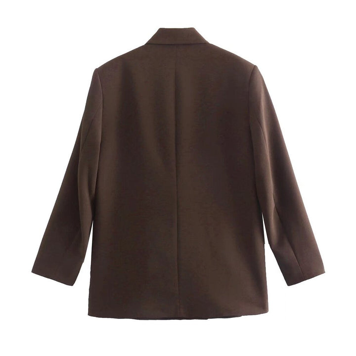 Elegant Double-Breasted Blazer for Women