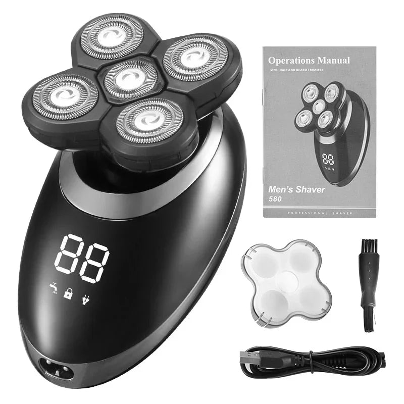Waterproof Cordless Multi-Functional Trimmer for Men