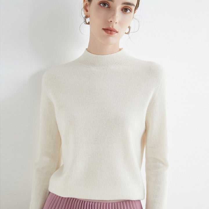 SilkThread Cashmere Sweater | Premium Lightweight Pullover for Women, Suitable for All Seasons