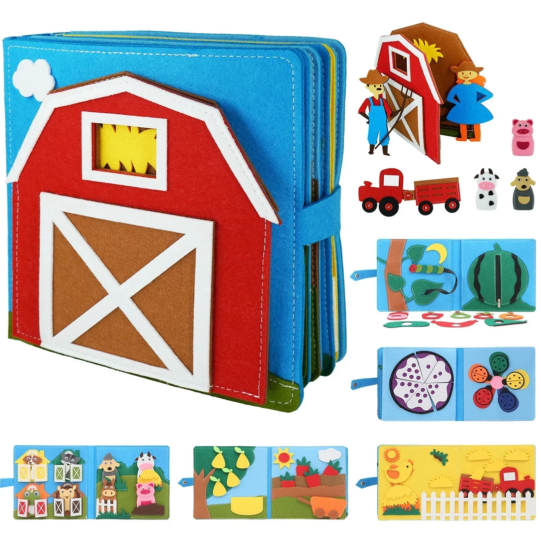 Montessori Busy Book – Learning Through Play