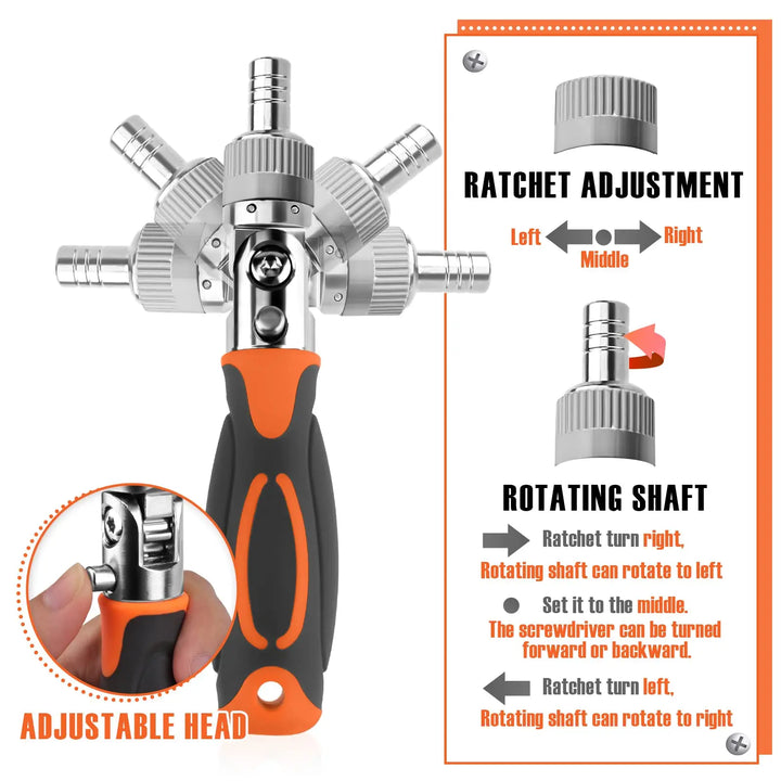 68-in-1 Ratchet Screwdriver Set with Magnetic Bits & Extension Bar – FortiDrive