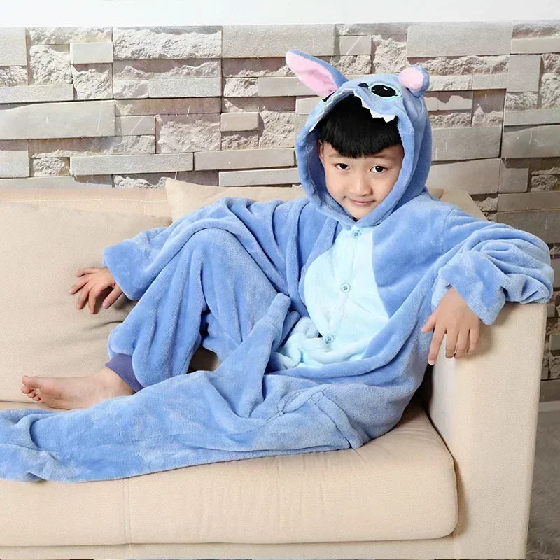 Kids' Onesie – Winter Wonder BlueZee