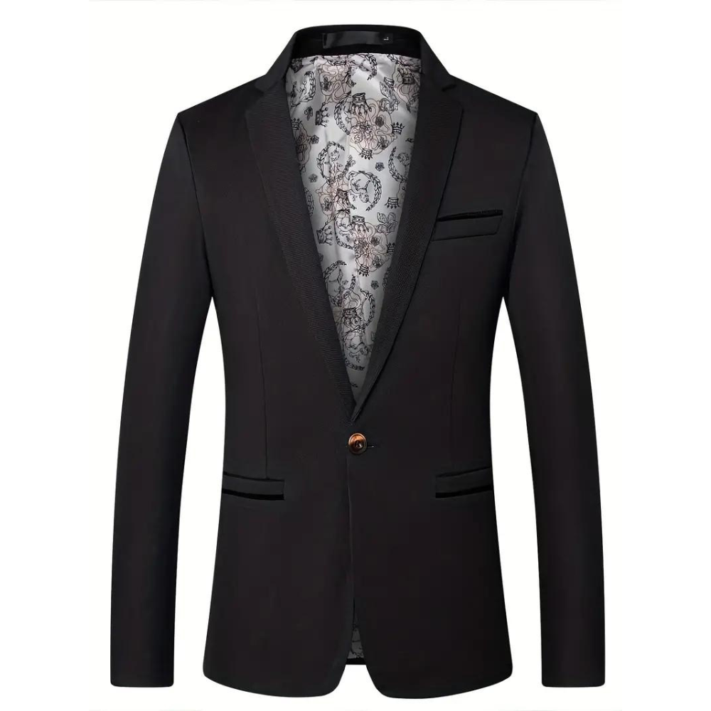 Elegant Men's Blazer – Refined Tailoring for the Modern Gentleman