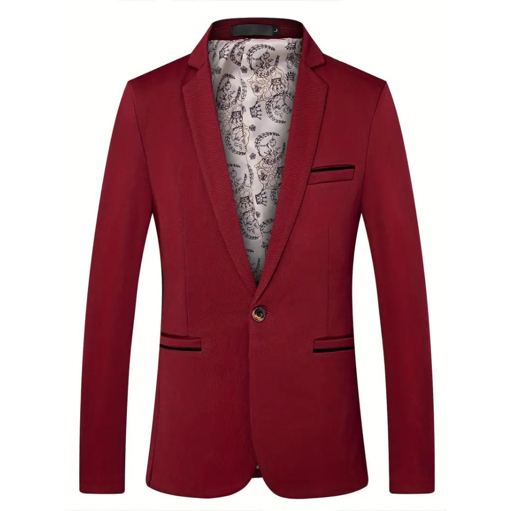 Elegant Men's Blazer – Refined Tailoring for the Modern Gentleman