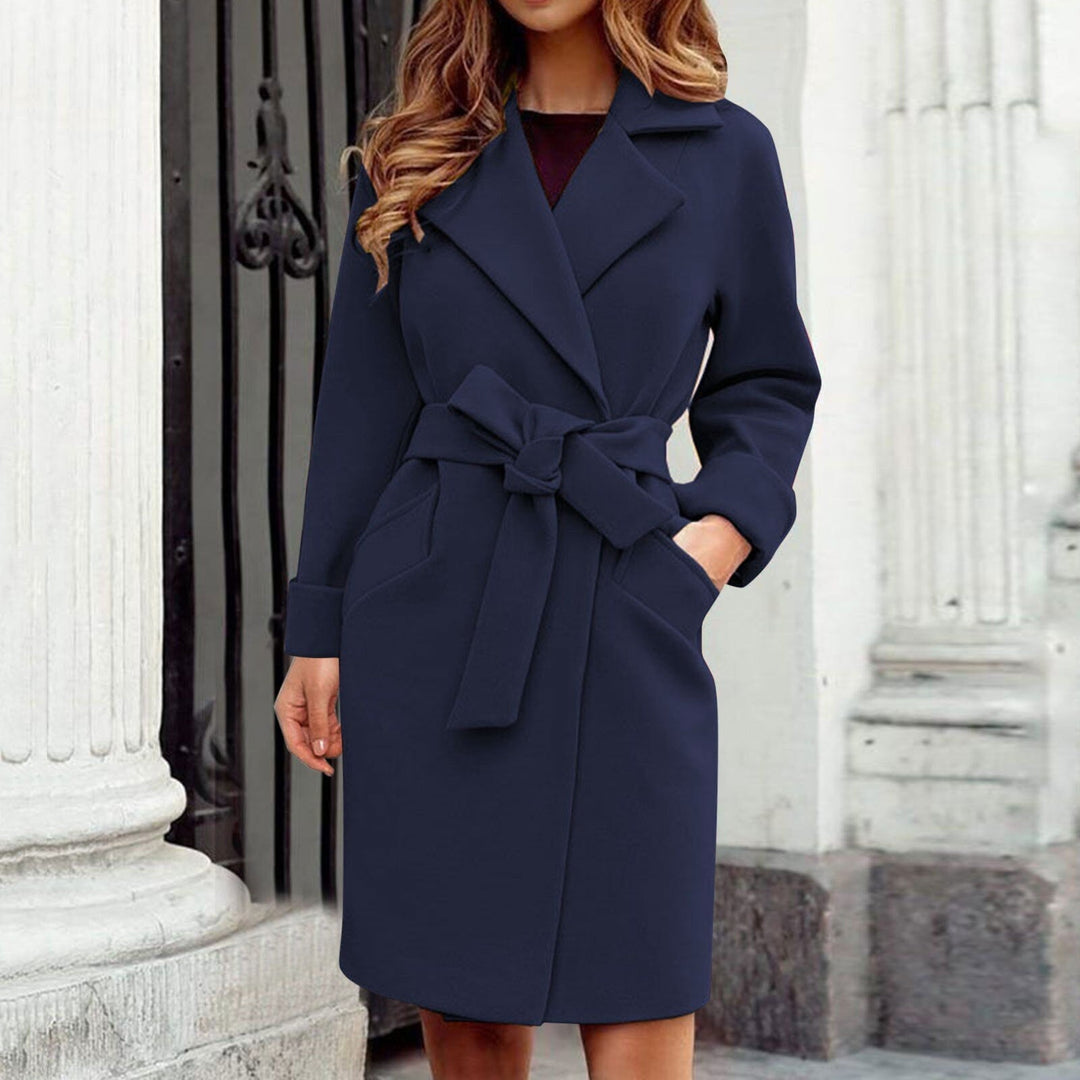 Jemina - Long Trench Coat Winter Jacket