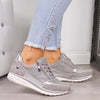 Women's Orthopedic Walking Sneakers with Breathable Upper and Cushioned Sole