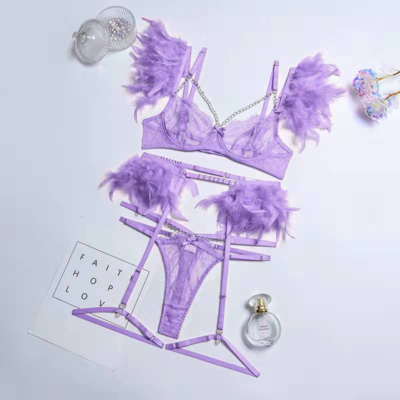 Mirella 3-Piece Lingerie Set | A Sexy Set with Unique Details
