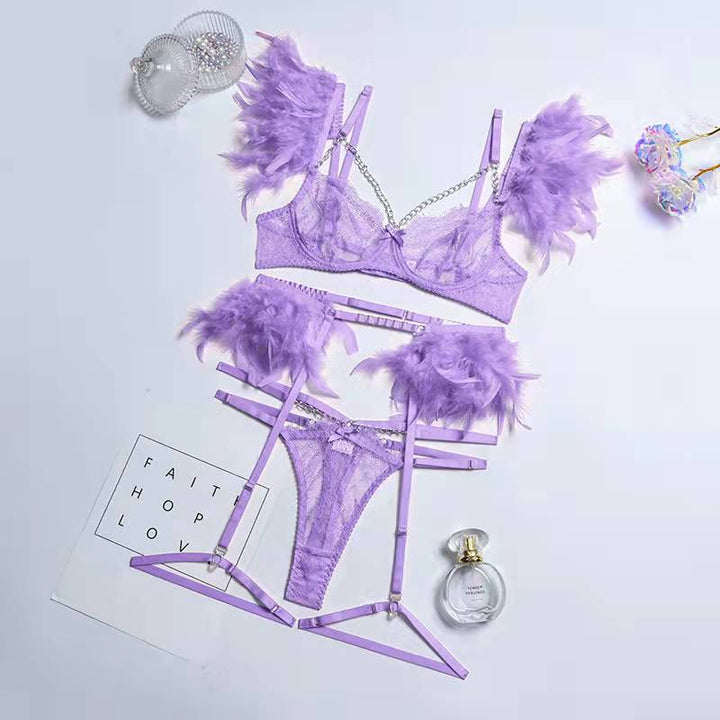 Mirella 3-Piece Lingerie Set | A Sexy Set with Unique Details